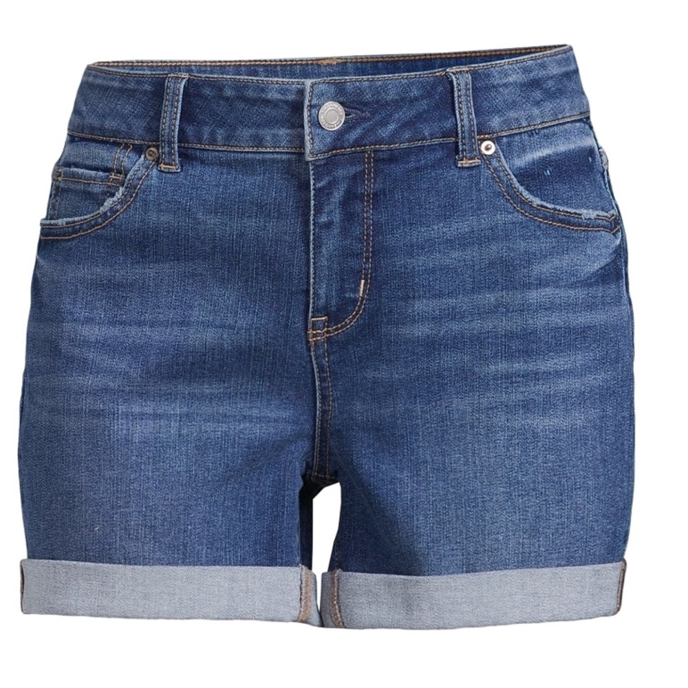 Time and Tru Women's Blue Denim Shorts